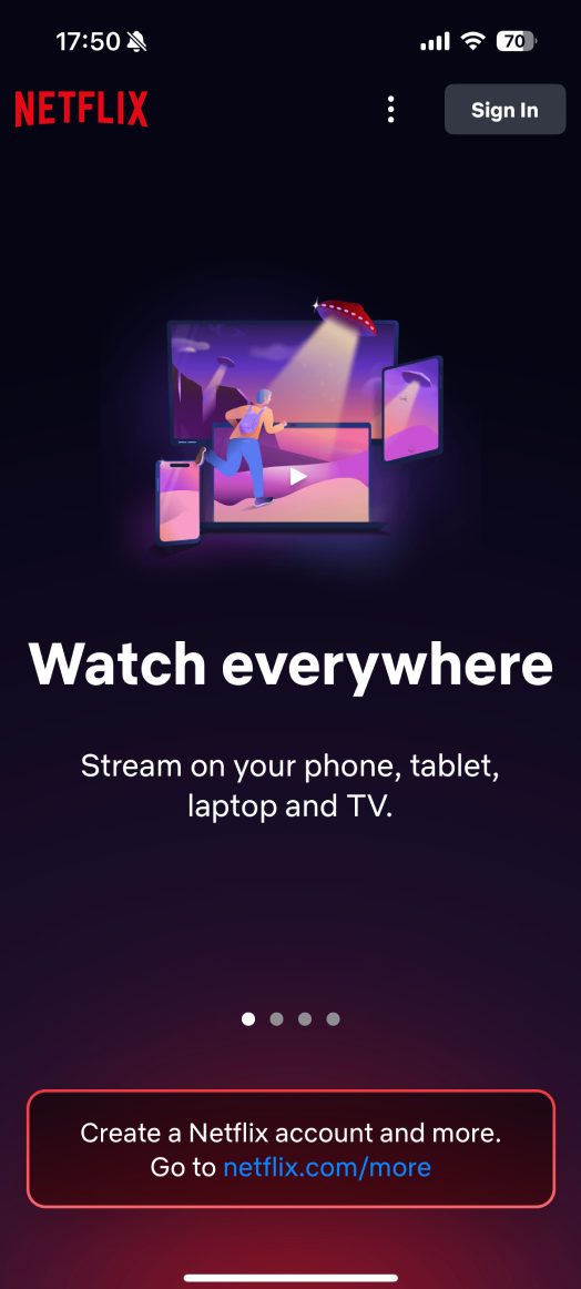 Previous non-member home page